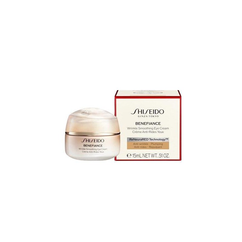 Shiseido Benefiance Wrinkle Smoothing Eye Cream tápláló és simító ránctalanító szemkrém