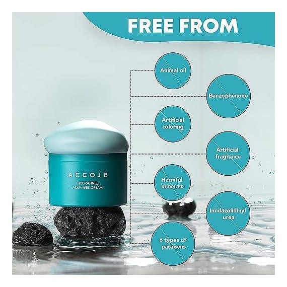 Accoje Hydrating Aqua Gel Cream hidratáló gél arckrém