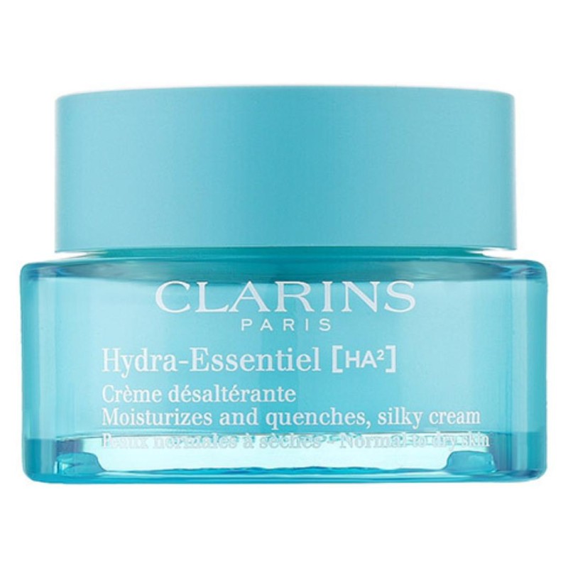 Clarins Hydra Essentiel [HA²] Silky Day Cream Hidratáló bőrfeszesítő nappali arckrém hialuronsavval