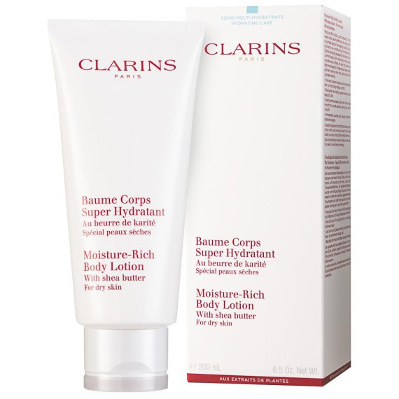 Clarins Moisture-Rich Body Lotion Hidratáló testápoló tej száraz bőrre