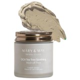 Mary & May Cica Tea Tree Nyugtató Mosó Pakolás Nyugtató agyagos arcpakolás ázsiai centellával