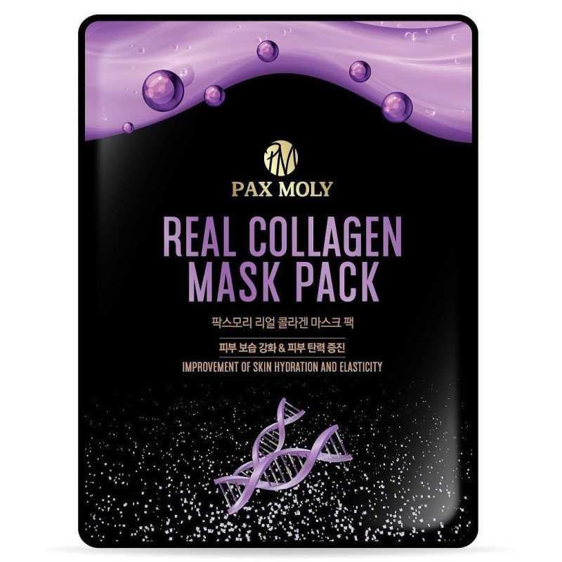 PaxMoly Real Collagen Mask Pack Mască facială cu colagen