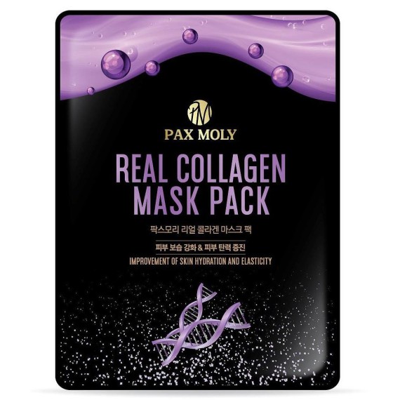 PaxMoly Real Collagen Mask Pack Mască facială cu colagen