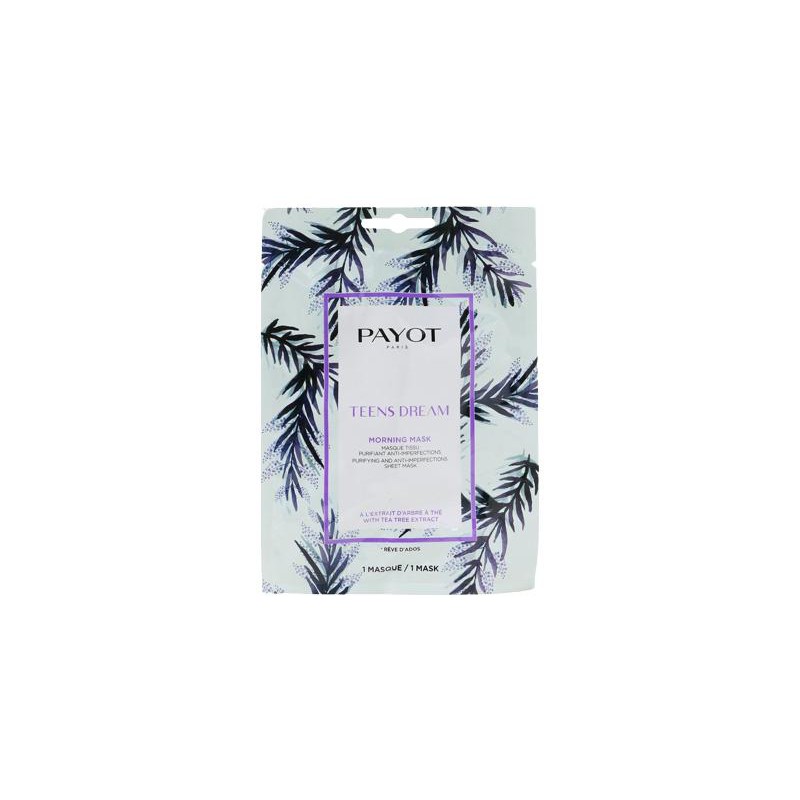 Payot Teens Dream Morning Mask Purifying Anti Imperfects Sheet Mask Masca de fata impotriva imperfectiunilor