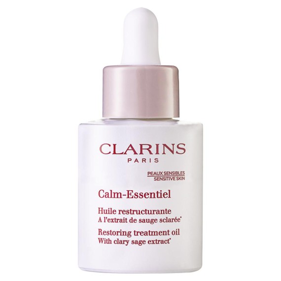 Clarins Calm Essentiel Restoring Treatment Oil Nyugtató hatású tápláló arcolaj csomagolás nélkül