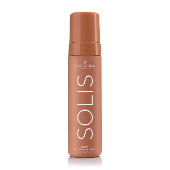 Cocosolis Solis Dark Self-Tanning Foam Természetes önbarnító hab