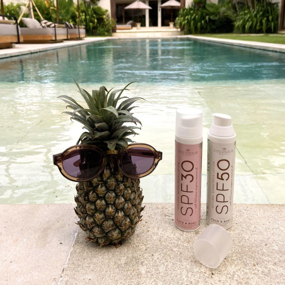 Cocosolis SPF50 Natural Sunscreen Lotion Természetes fényvédő krém