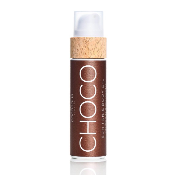 Cocosolis Choco Suntan & Body Oil Bio olaj gyors és intenzív barnuláshoz