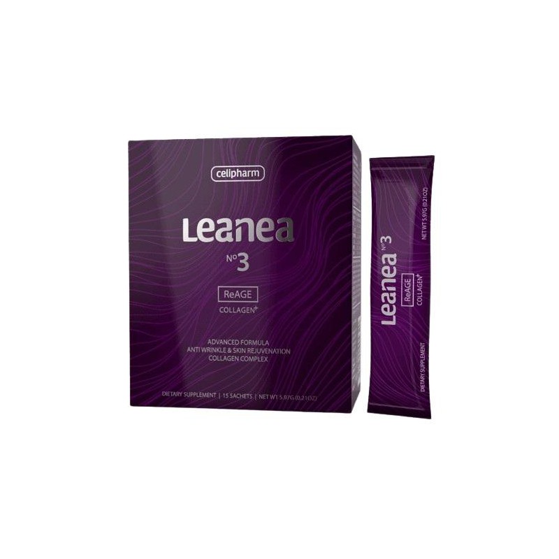 Celipharm LEANEA NO 3 ReAge Collagen+ - Táplálékkiegészítő