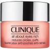 Clinique All About Eyes Rich Hidratáló szemkrém nőknek Tester