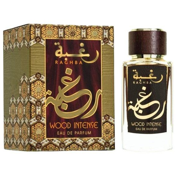 Lattafa Raghba Wood Intense Férfi parfüm EDP