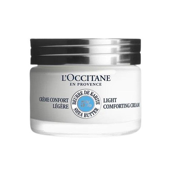 L'Occitane Könnyű Kényeztető Krém Arckrém Sheavajjal csomagolás nélkül