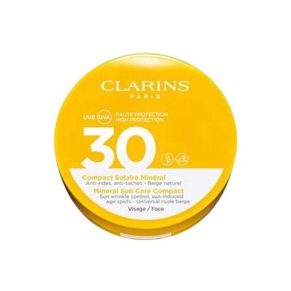 Clarins Mineral Sun Care Compact SPF30 Napsütés elleni alapozó csomagolás nélkül