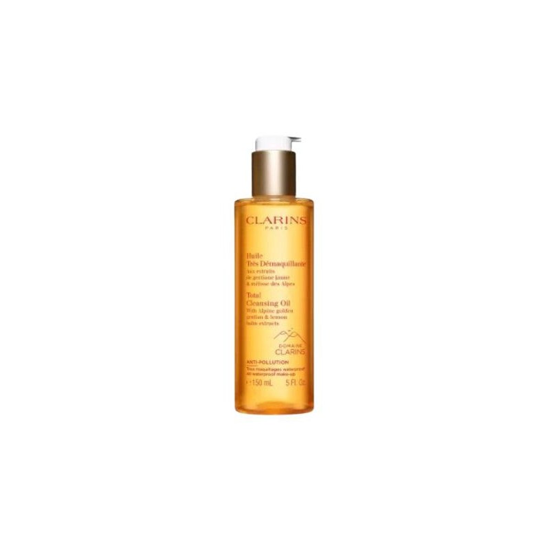 Clarins Total Cleansing Oil All WP Make-Up Doboz nélküli olajos tisztító zsírtalanító