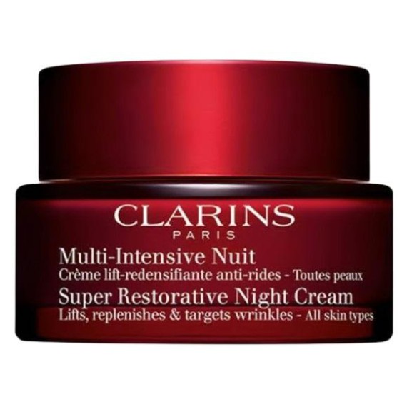 Clarins Super Restorative Night Cream Éjszakai ránctalanító krém érett bőrre, minden bőrtípusra, Tester