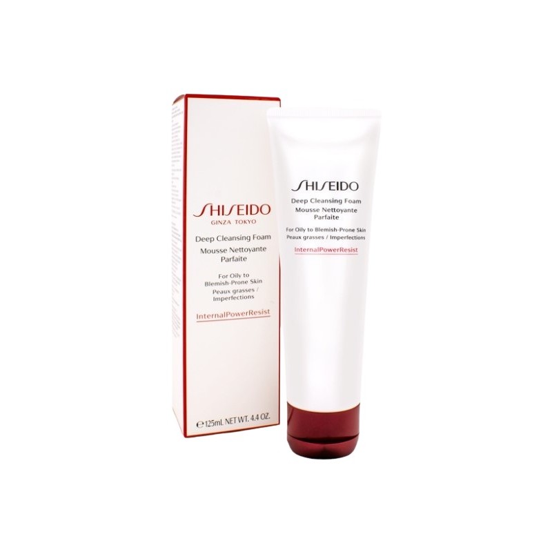 Shiseido Deep Cleansing Foam Mélytisztító arcápoló hab normál és vegyes bőrre