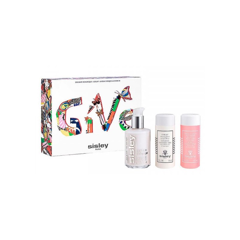 Sisley Lemosó Tej 125 Ml + Virágos Tonik 100 Ml + Ökológiai Emulzió 125 Ml Szett