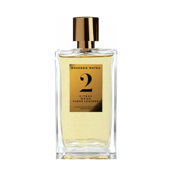 Rosendo Mateu Olfaktív Kifejezések 2 Citrus, Fa, Suede Bőr Unisex parfüm víz csomagolás nélkül EDP