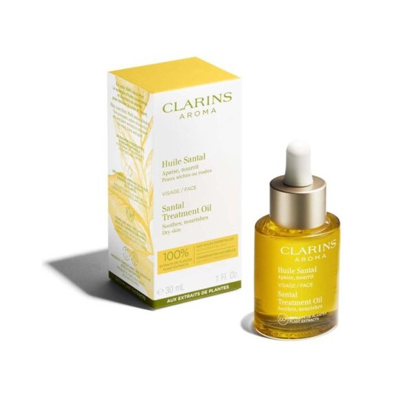 Clarins Santal Treatment Oil Arcolaj Arcbőrre
