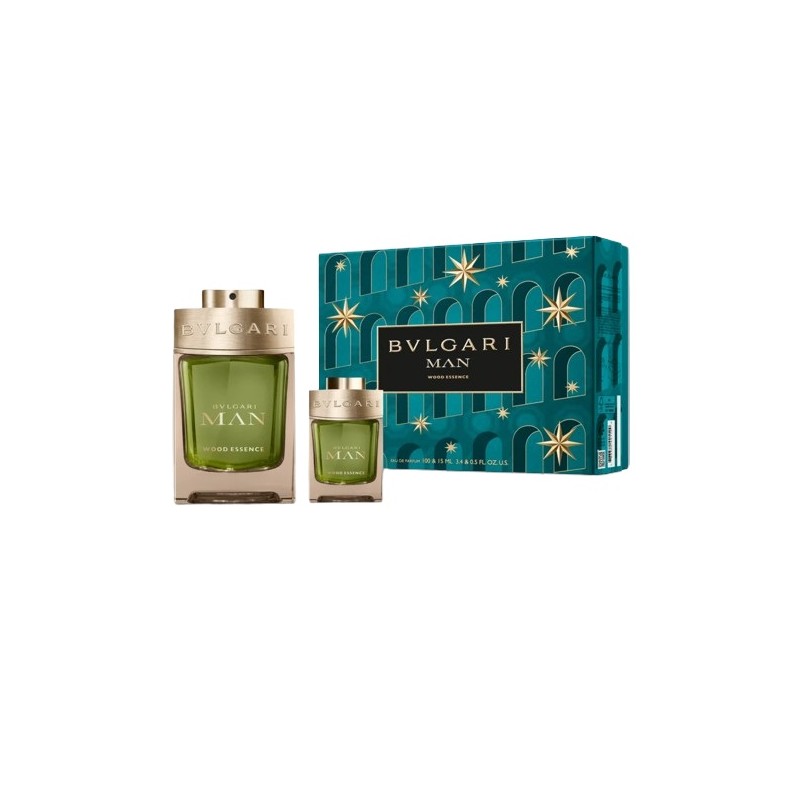 Bvlgari Man Wood Essence Ajándékkészlet férfiaknak