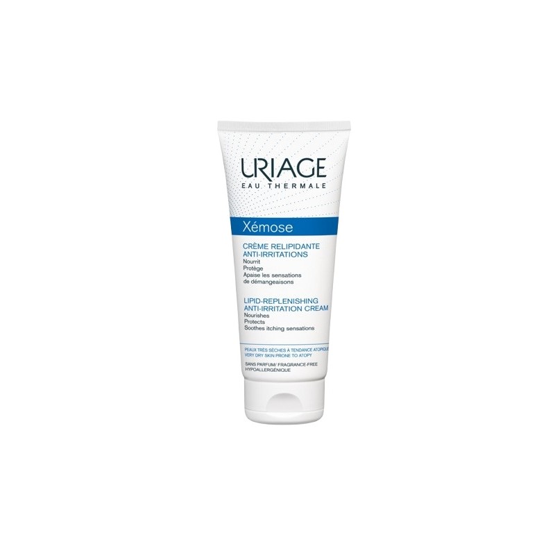 Uriage Xemose Lipid Replenishing Anti Irritation Cream Nyugtató krém hyperszenzitív atópiás bőrre