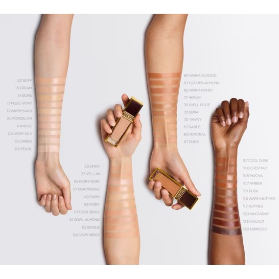 Tom Ford Traceless Soft Matte Liquid Foundation Csomagolás nélküli alapozó