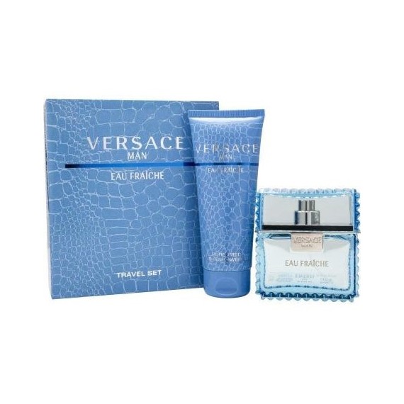 Versace Man Eau Fraiche ajándékkészlet férfiaknak