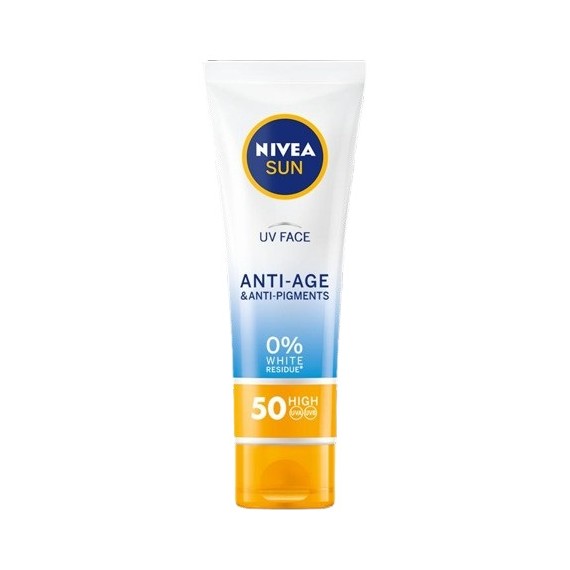 NIVEA Sun Napvédő arckrém pigmentáció ellen SPF 50+