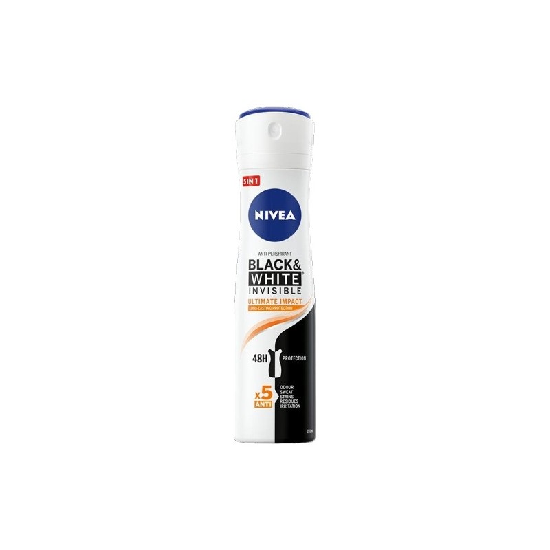 NIVEA Deo Spray női Invisible on Black & White Ultimate Impact