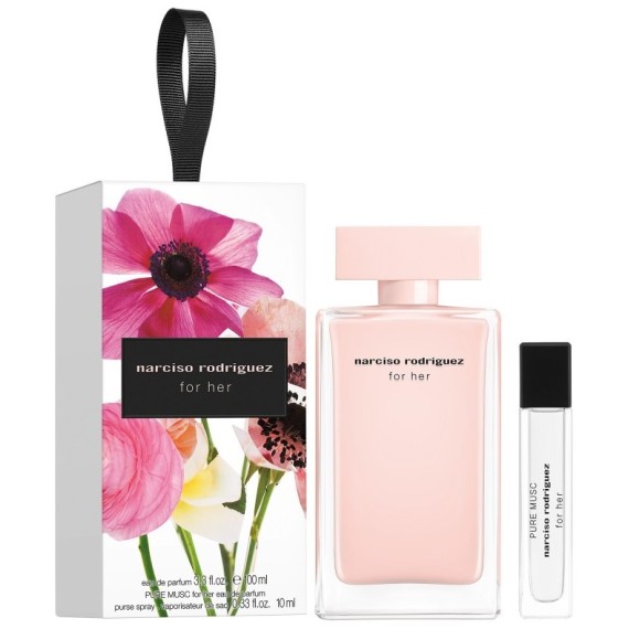 Narciso Rodriguez for Her ajándék mini változattal Narciso Rodriguez Pure Musc for Her