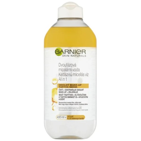 Garnier SKINNAT Micellás víz, olajokkal gazdagítva 400ml