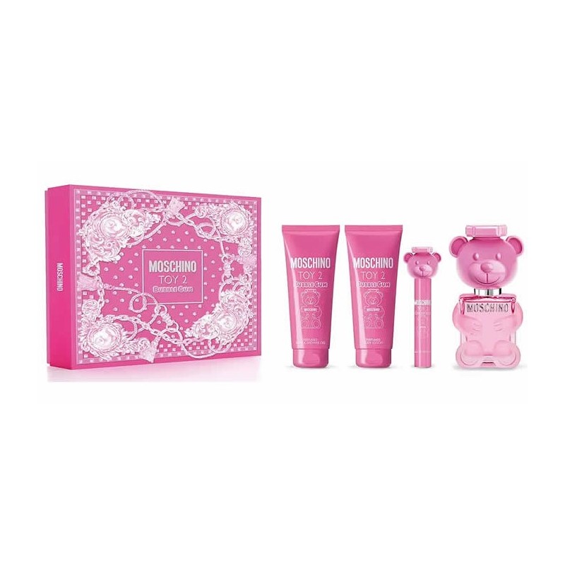 Moschino Toy 2 Bubble Gum ajándékcsomag nőknek