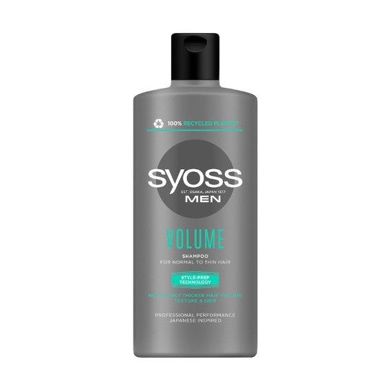 Syoss Men Volume sampon férfiaknak normál és vékonyszálú hajra