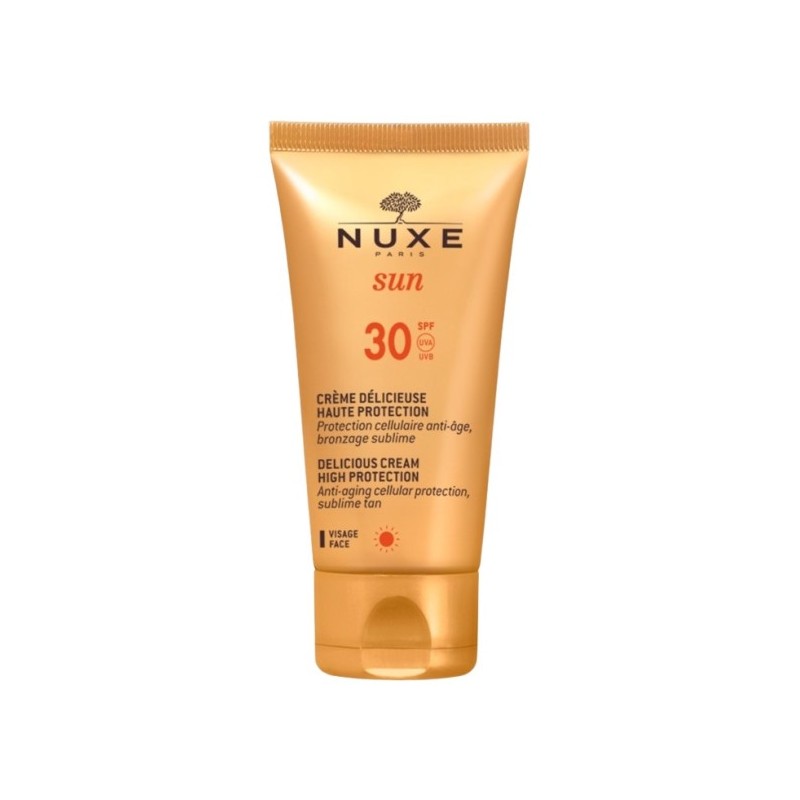 Nuxe Sun Delicious Cream Cremă de față cu protecție solară de înaltă protecție SPF30