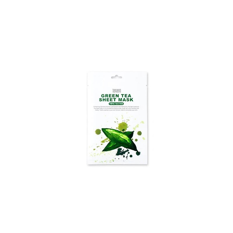 Tenzero Zöld Tea Arcpakolás Zöld tea kivonattal