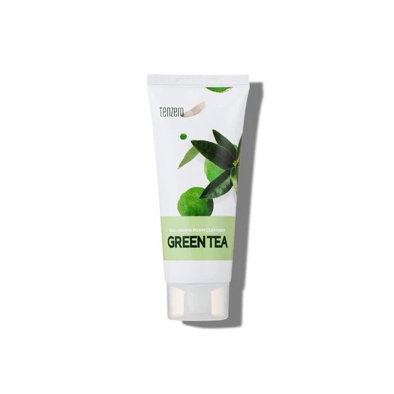 Tenzero Balancing Foam Cleanser Green Tea Zöld tea kivonattal készült tisztító hab