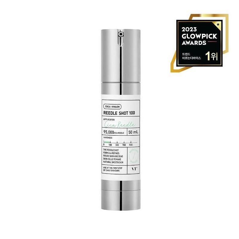 VT Cosmetics Reedle Shot 100 Arclevél szérum mikro tűkkel