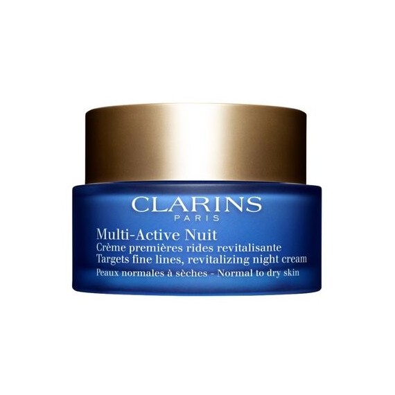 Clarins Multi-Active Nuit Éjszakai regeneráló krém a finom száraz vonalakra normál és száraz bőrre