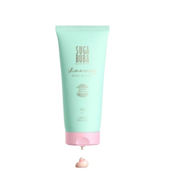 Suga Buba Tube Shimmering Body Butter Ulei de corp strălucitor cu trufe albe