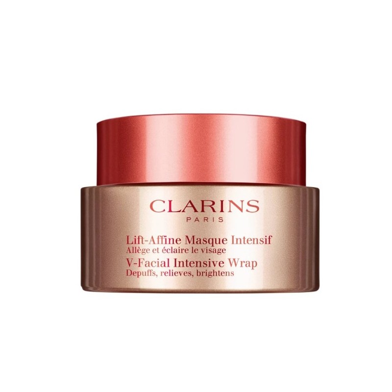 Clarins V-Facial Intensive Wrap Mască de față iluminatoare