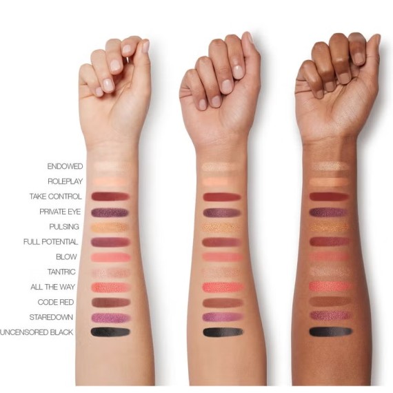 Nars Extreme Effect Palette Szemhéjpúder paletta csomagolás nélkül