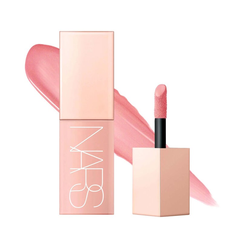 Nars Afterglow Liquid Blush Orgasm Folyékony pirosító tartós ragyogással és hidratálással, csomagolás nélkül