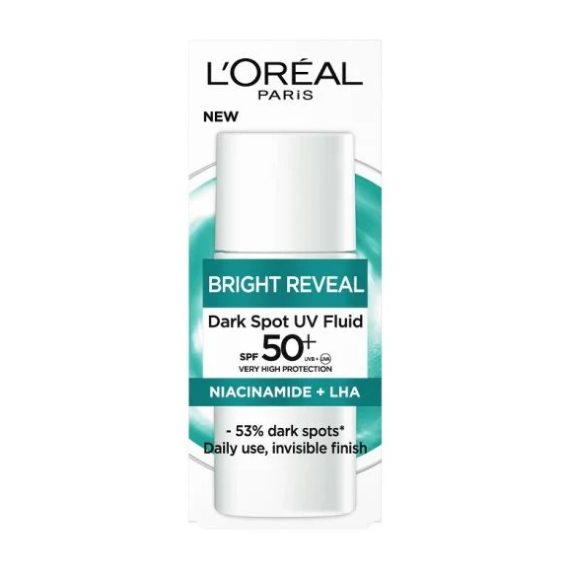 L'Oreal Paris Bright Reveal UV Arckrém niacinamiddal