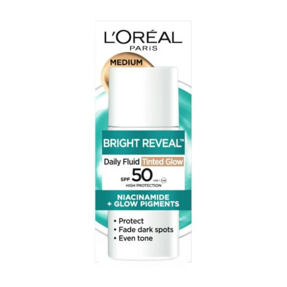 L'Oreal Paris Bright Reveal UV Tinted Arckrém