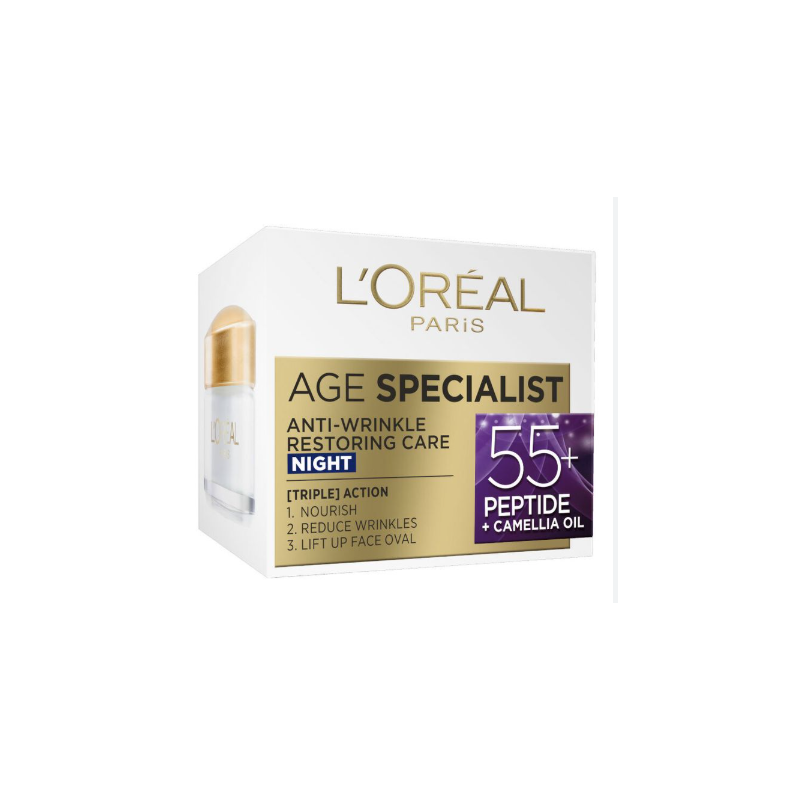 L'oreal Paris Age Specialist 55+ Éjszakai arckrém