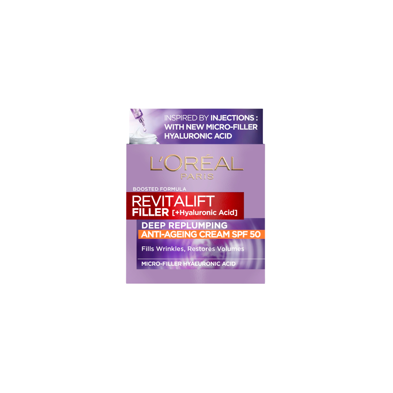L'Oreal Paris Revitalift Filler SPF50 Nappali arckrém