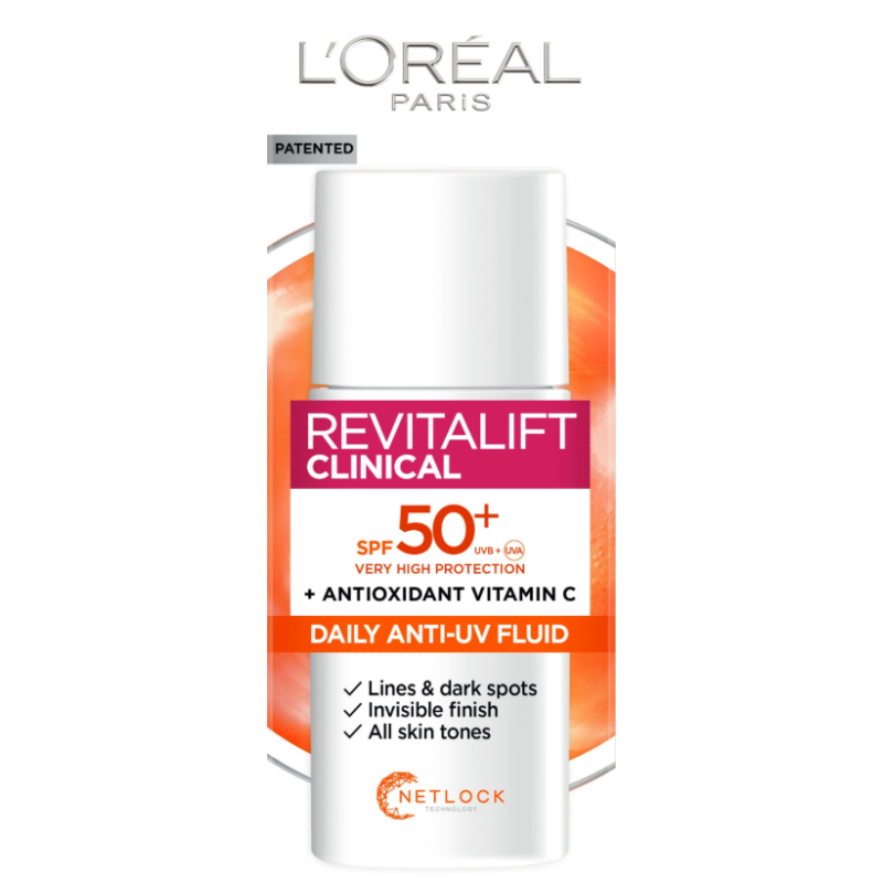 L'Oreal Paris Revitalift Clinical Vitamin C SPF50+ Nappali arckrém
