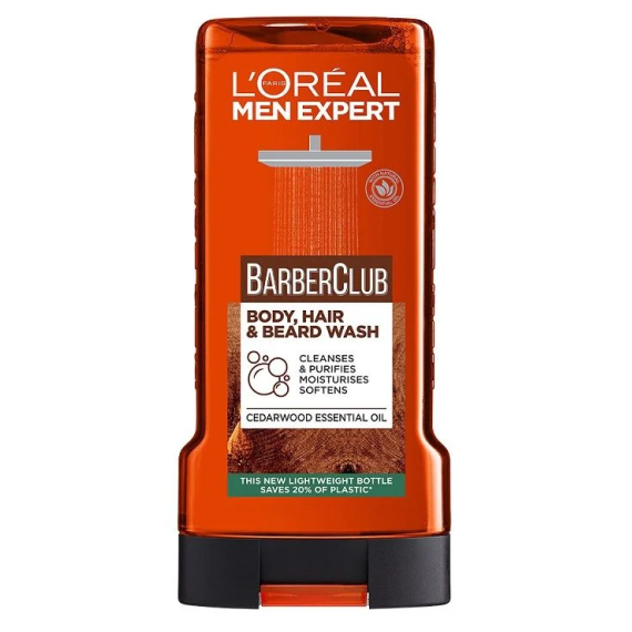 L'Oreal Paris Men Expert Barber's Club Férfi tusfürdő