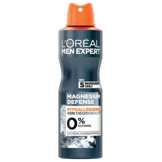 L'Oreal Paris Men Expert Magnesium Defense Férfi dezodor spray