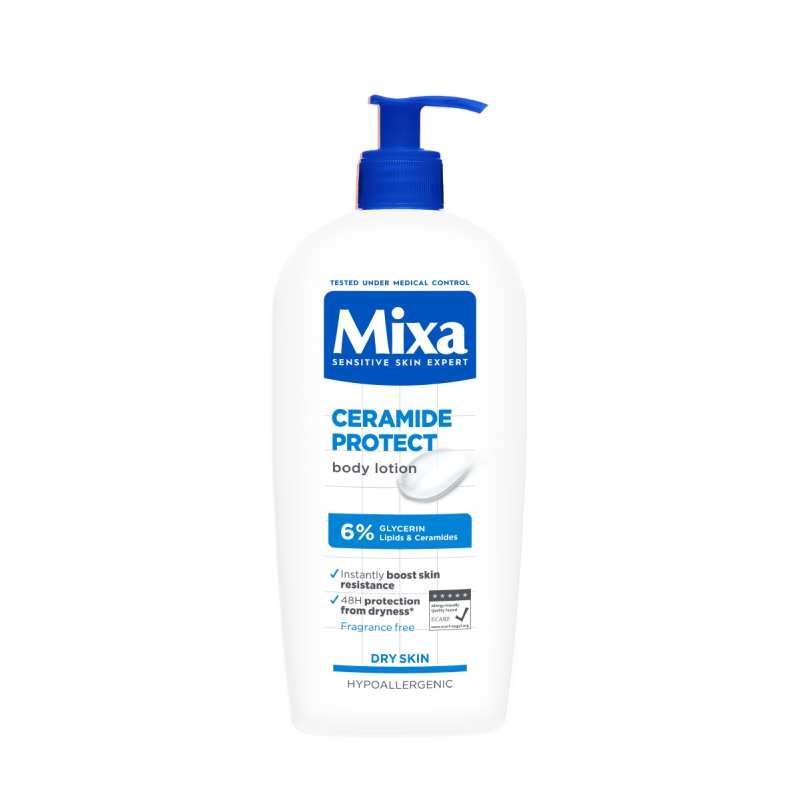 Mixa Ceramide Protect testápoló száraz bőrre